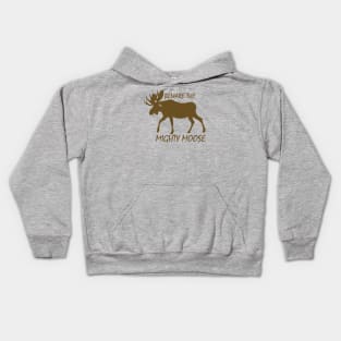 Beware of moose Kids Hoodie